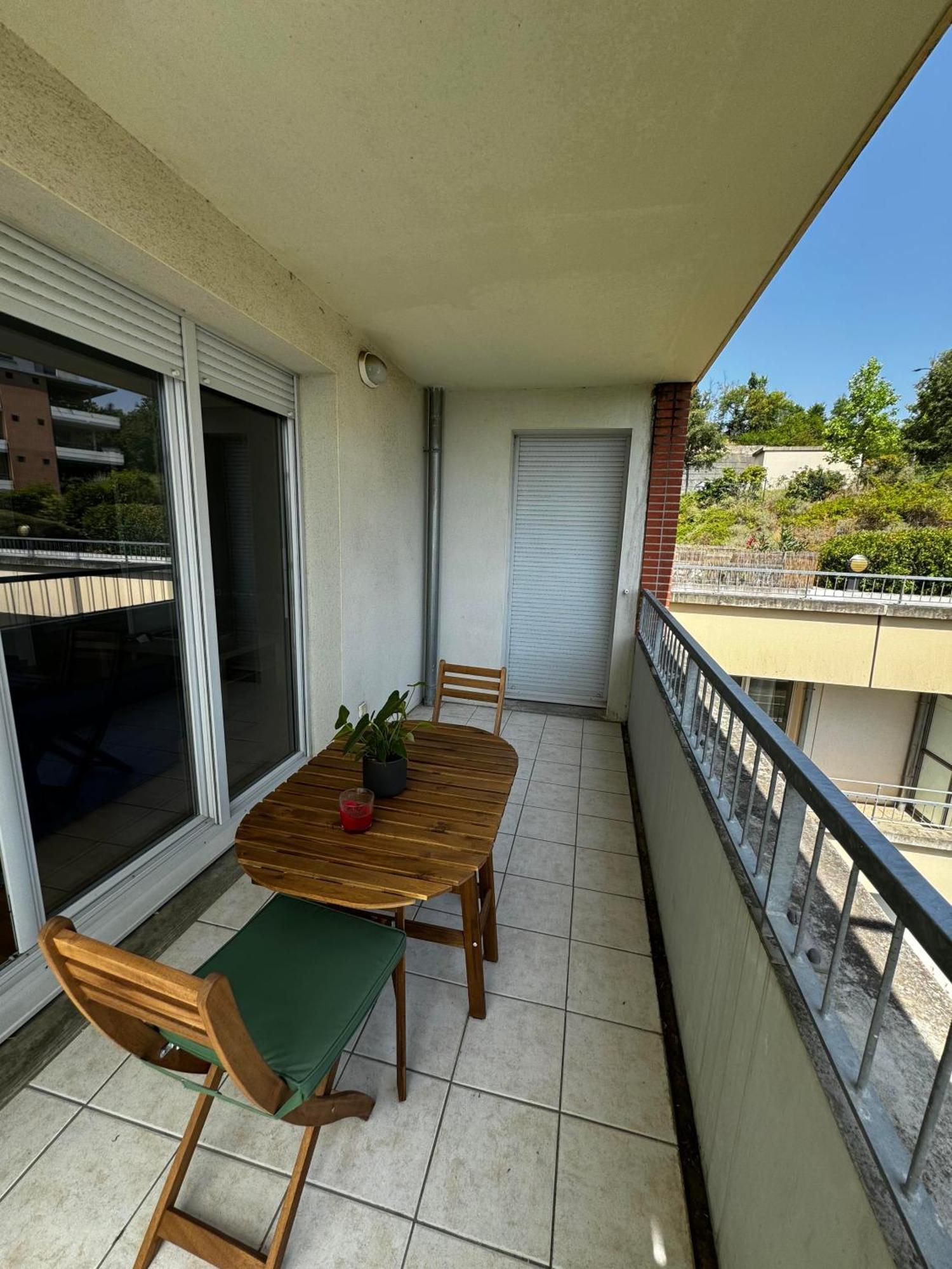 Ferienwohnung Le Petit Bruxelles Au Calme Toulouse Exterior foto